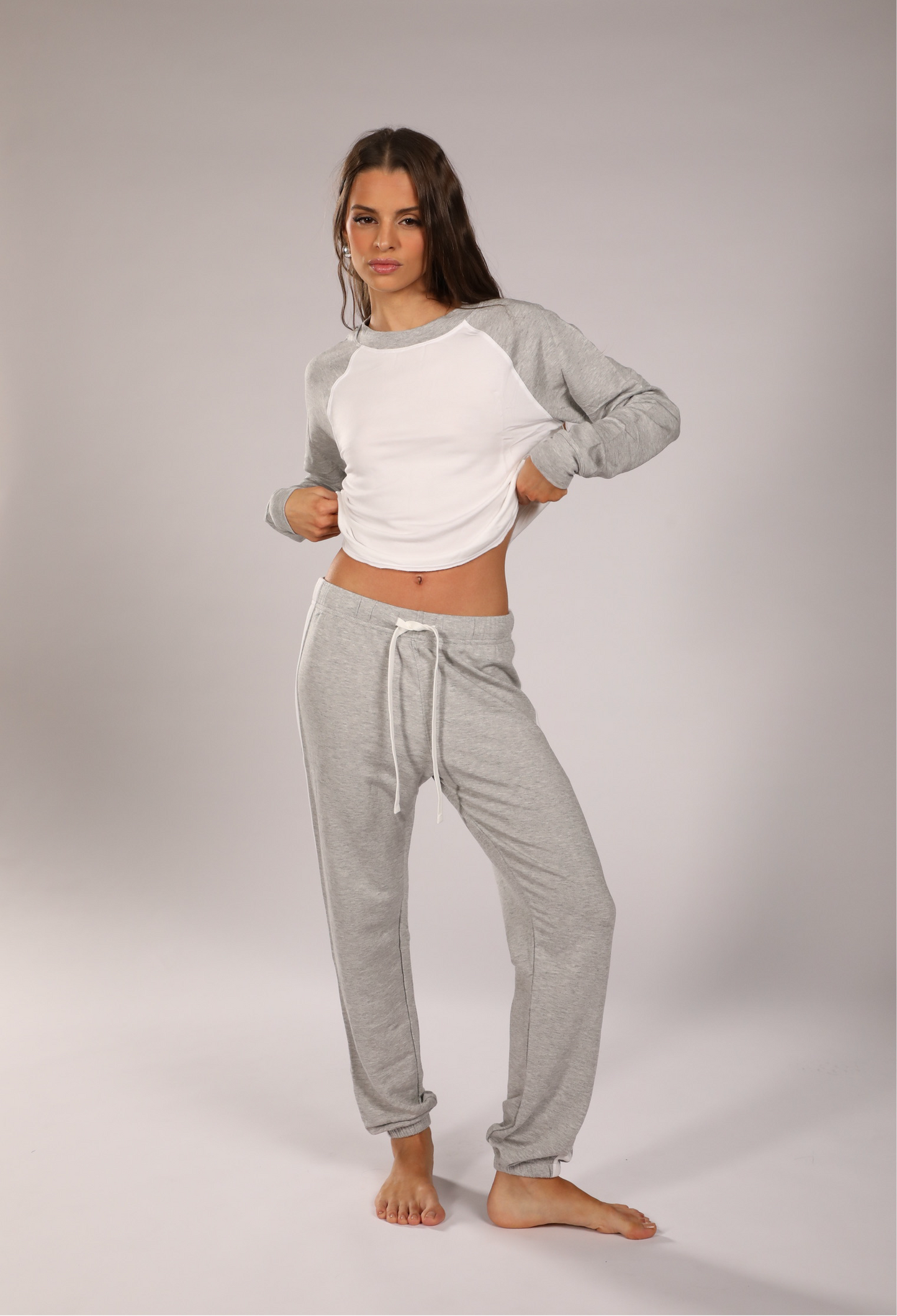 Sonia Fleece Sweatpant Grey