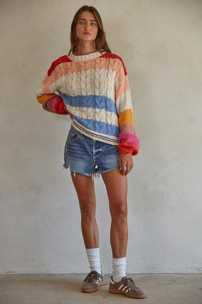 Coast Lines Denim Shorts
