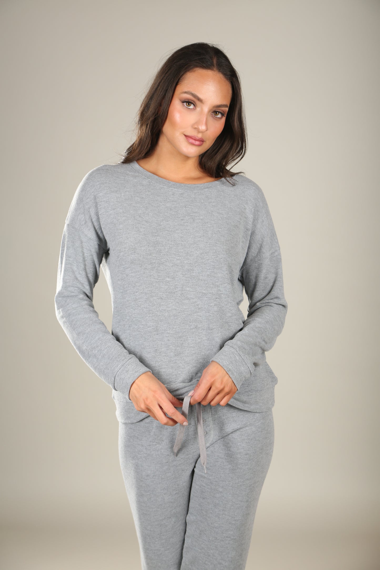Cozy Heather Grey Set