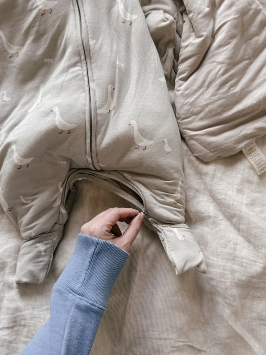 Footie Sleep Sack Goose