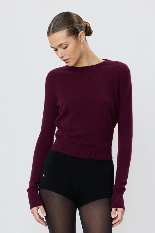 Francis Sweater Oxblood