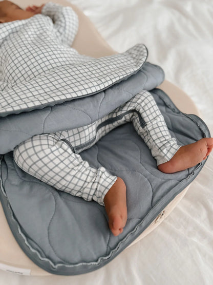 Long Sleeve Transitional Swaddle Checkmate