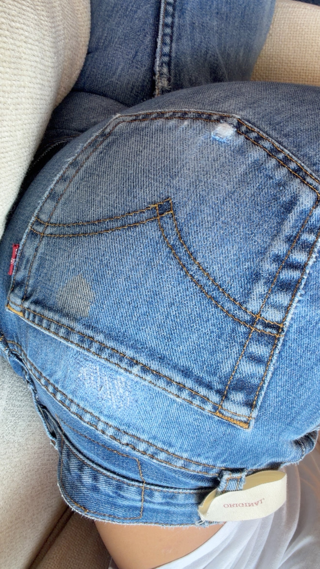 The Indigo 501 (Authentic Levi’s, sourced in LA)