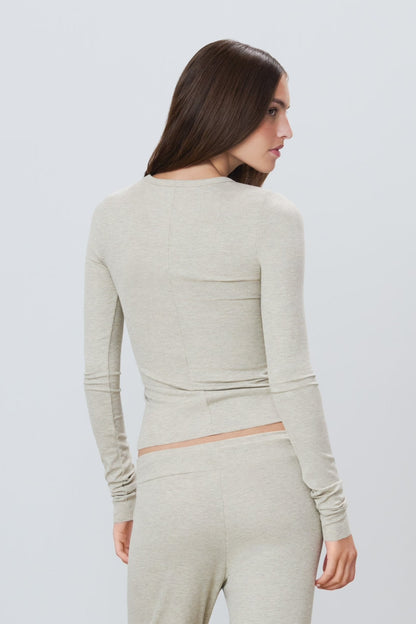 Eterne long sleeve butter soft rib