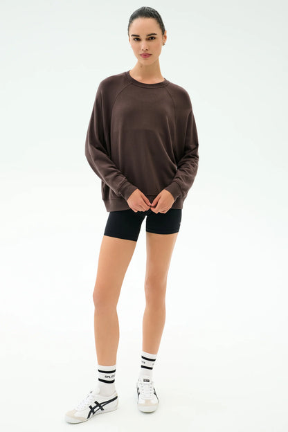 Andie Oversized Fleece Sweatshirt