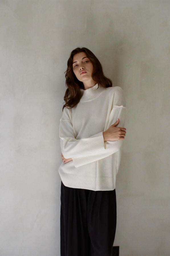 Elsa Sweater White