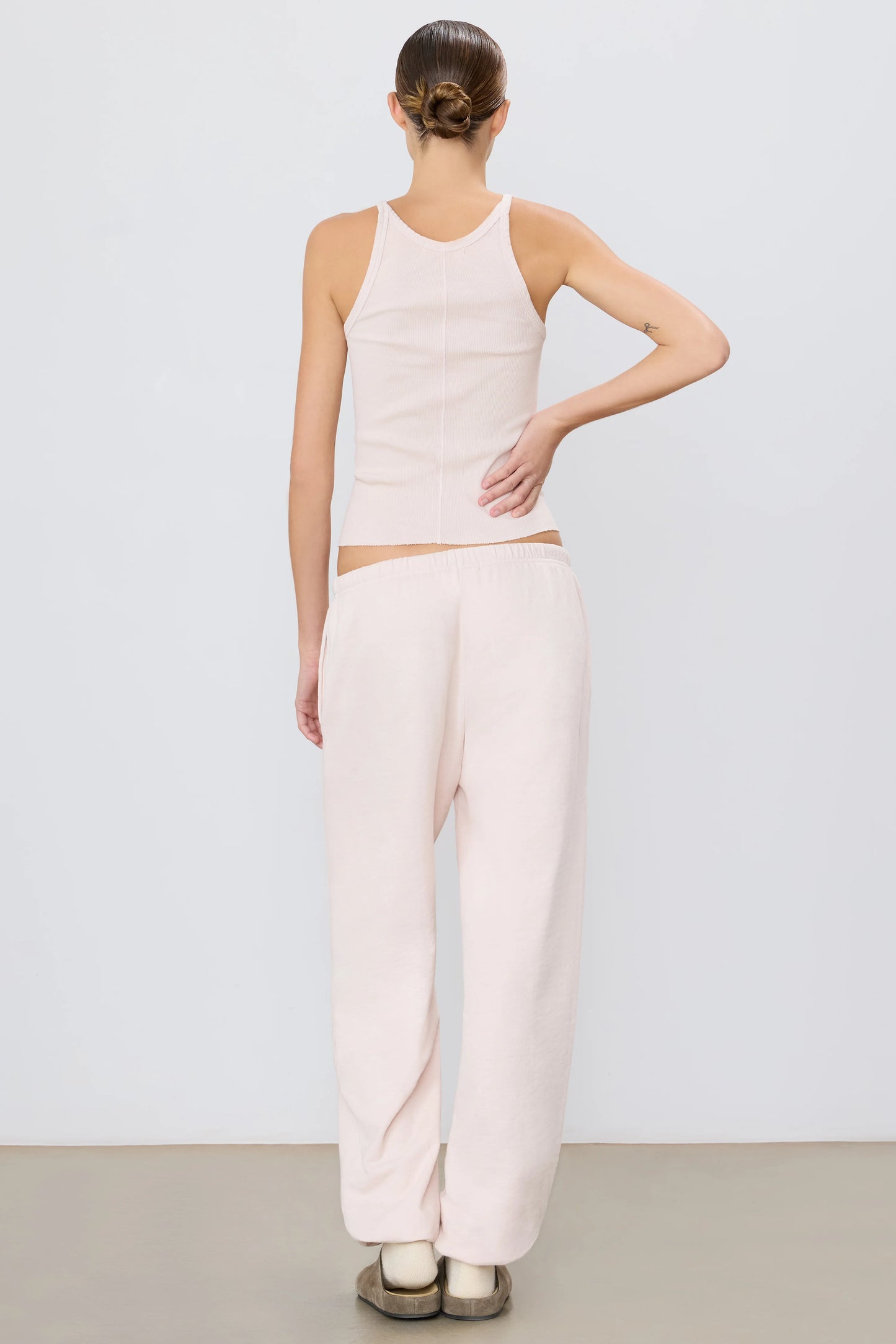 Boyfriend Pocket Sweatpant Dusty Pink