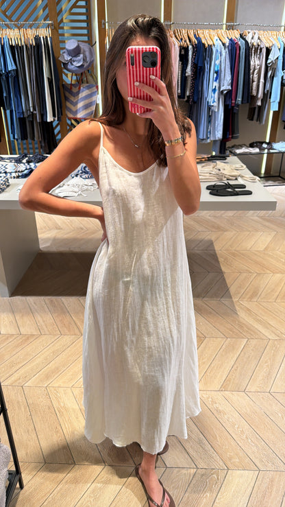 Adeline Dress White