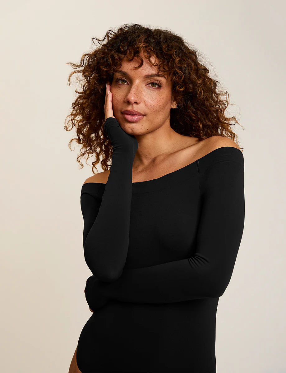 Ballet Off Shoulder Bodysuit