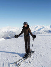 Parry Ski Suit Faux Border