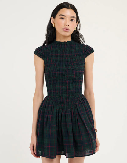 Barclay Mini Dress Mulberry