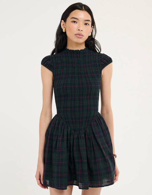 Barclay Mini Dress Mulberry