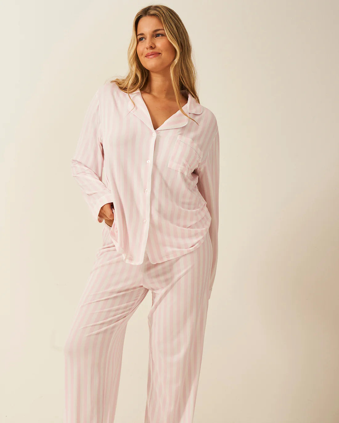 Long Sleeve PJ Stripes Set
