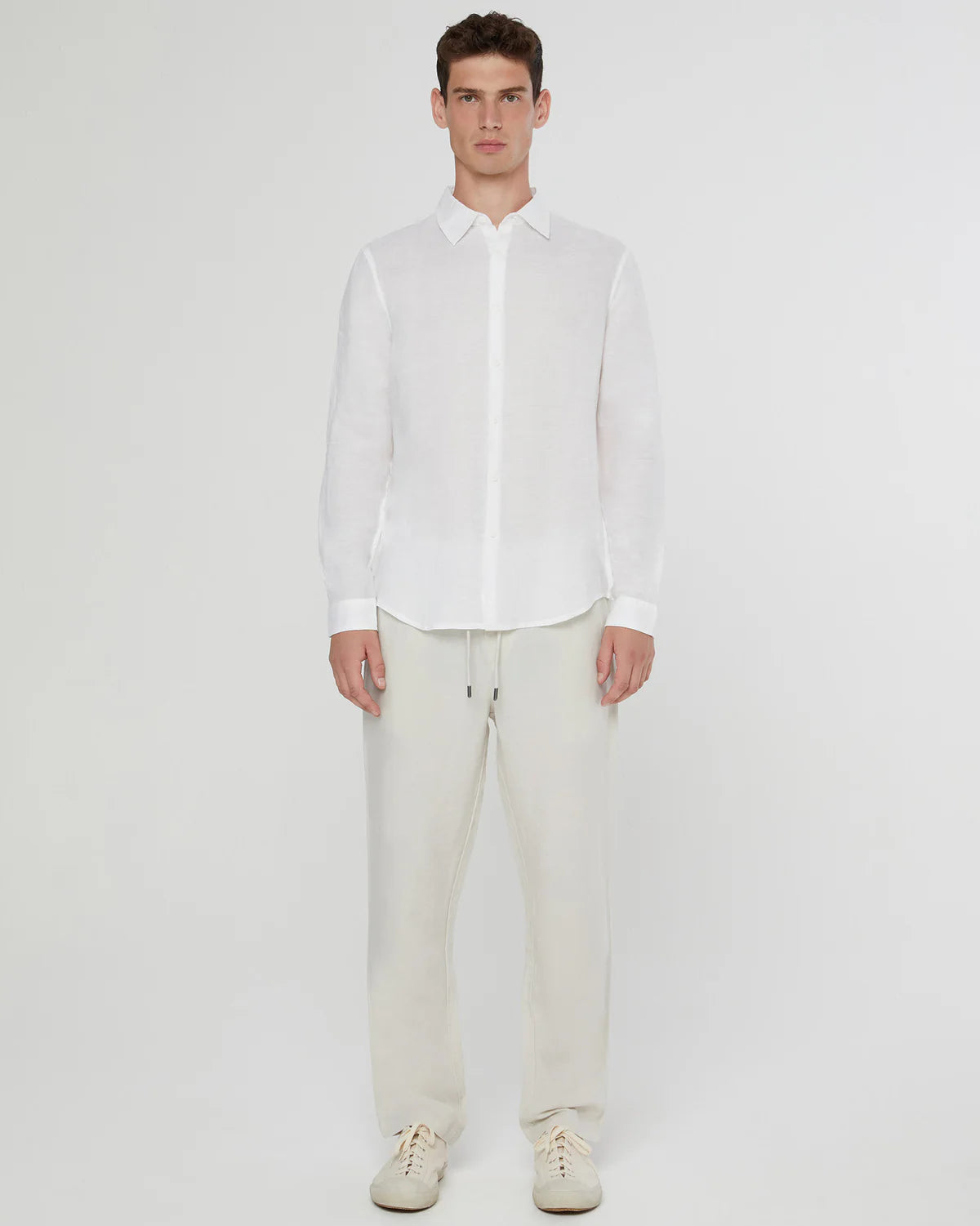 Air Linen Pull-on Pant Stone