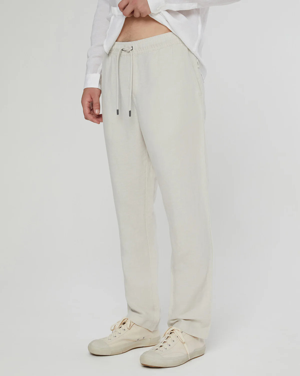 Air Linen Pull-on Pant Stone