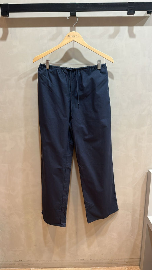 Navy Linen Pants