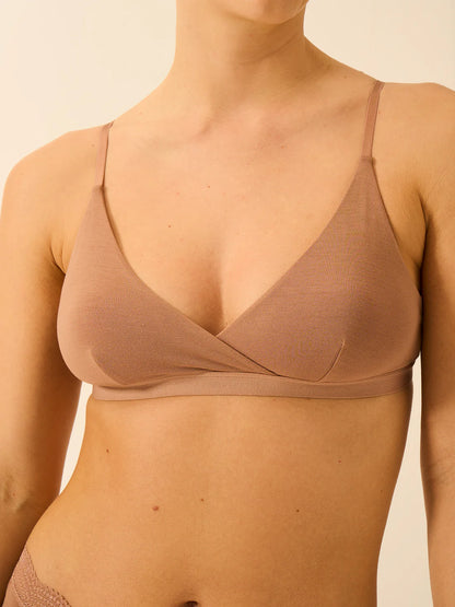 Crossover Bra Latte