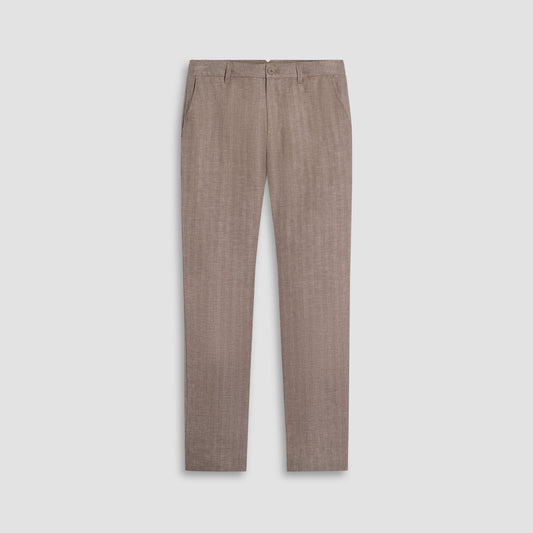 Linen Chino Pant Tobacco