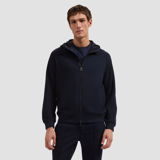 Packable Hooded Navy