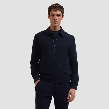 Soft Touch Knit Jacket Navy