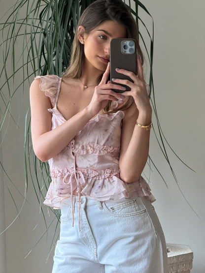 Arianne Floral Baby Doll Top