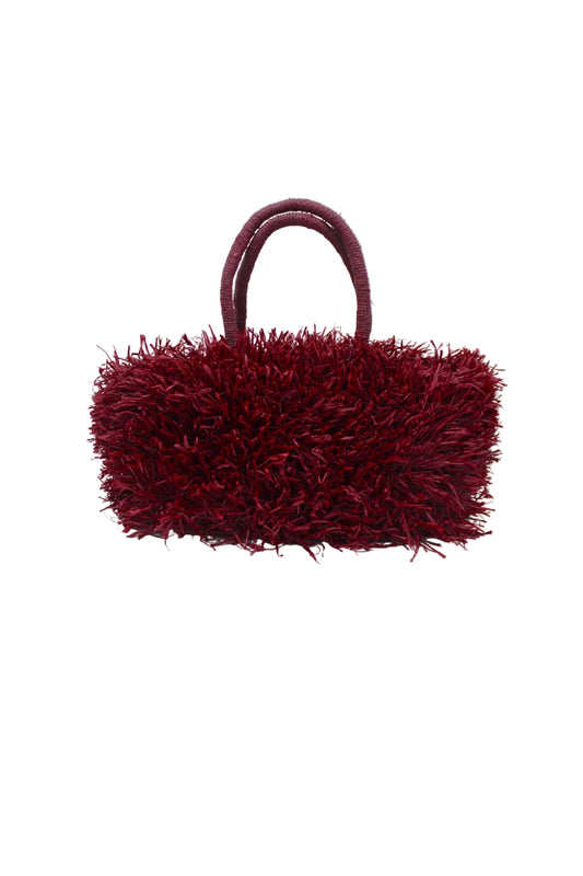 Calypso Pom Pom Bag Wine