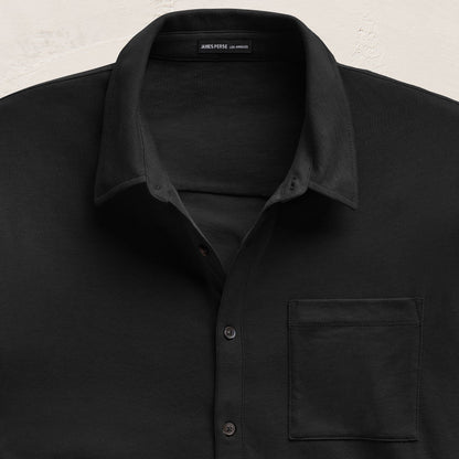 Clean Finish Jersey Shirt Black