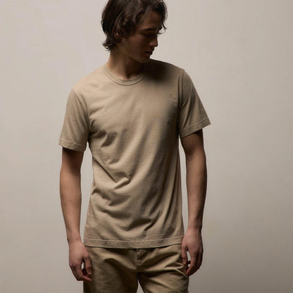 Short Sleeve Crewneck Khaki