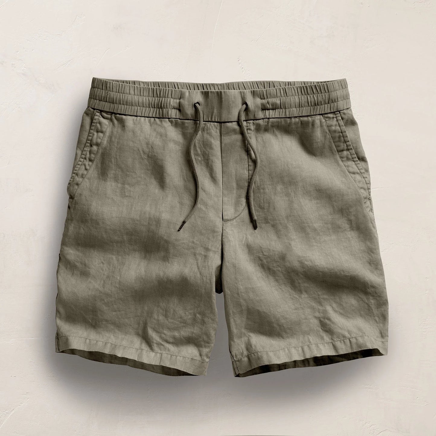 Relaxed Fit Linen Short