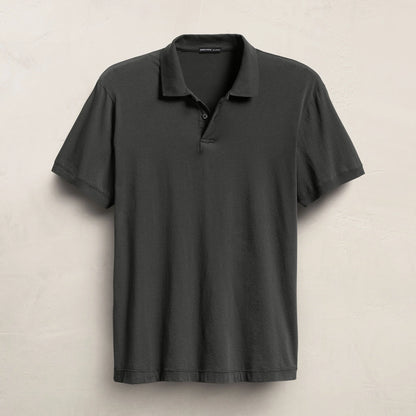 Slub Jersey Short Sleeve Henley