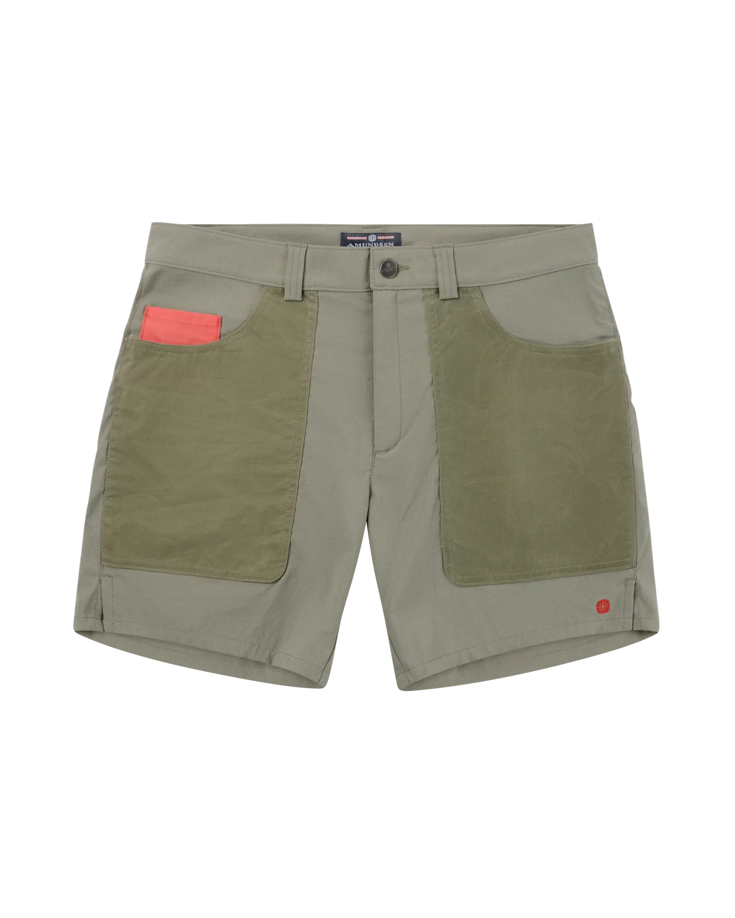 Field Shorts Olive 7 Inch Mens