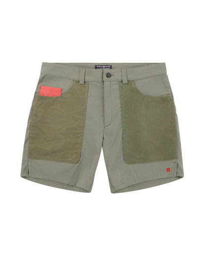 Field Shorts Olive 7 Inch Mens