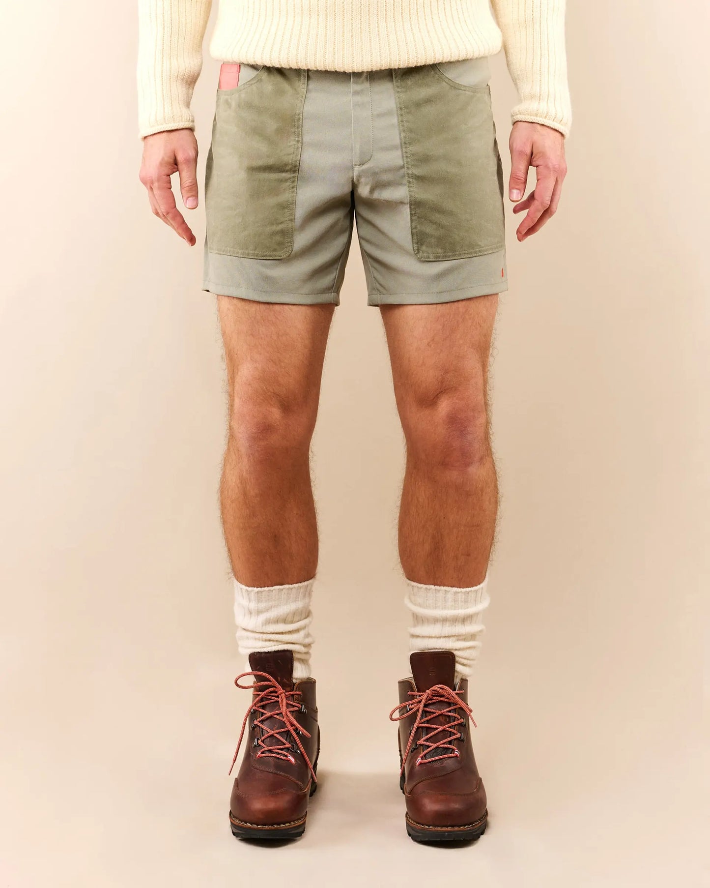Field Shorts Olive 7 Inch Mens