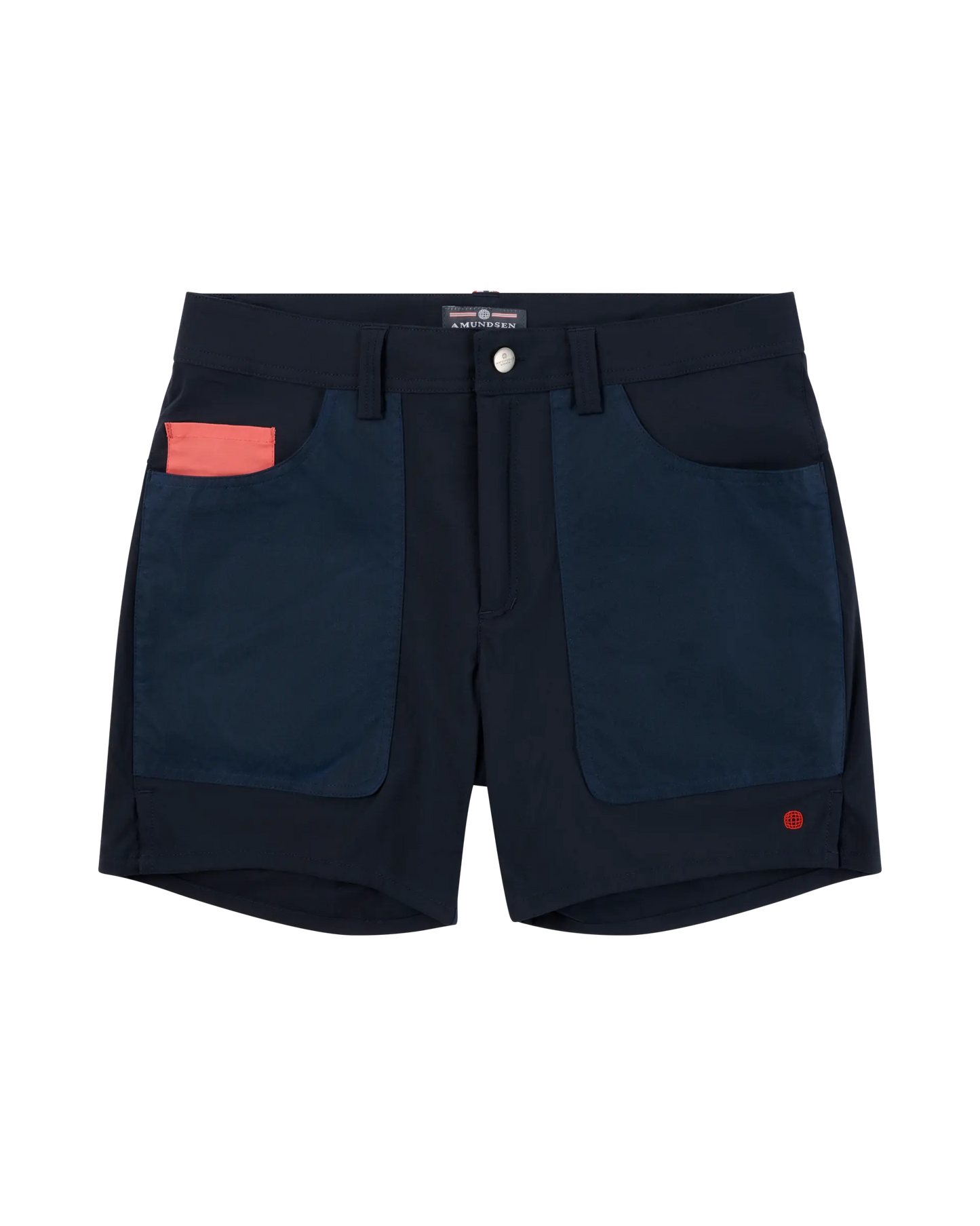 Field Shorts Navy 7 Inch Mens