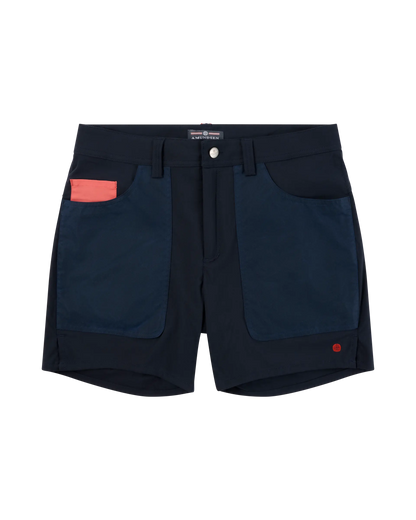 Field Shorts Navy 7 Inch Mens