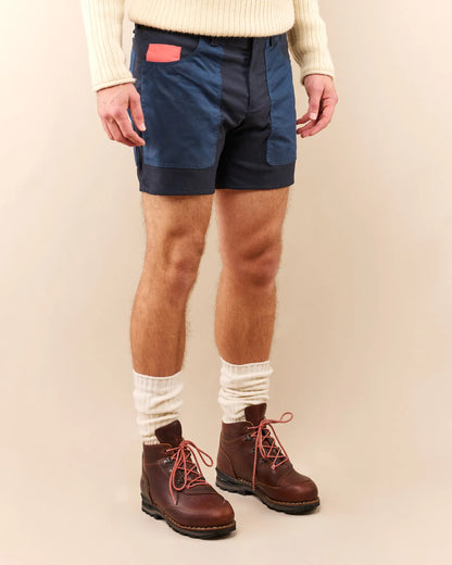 Field Shorts Navy 7 Inch Mens