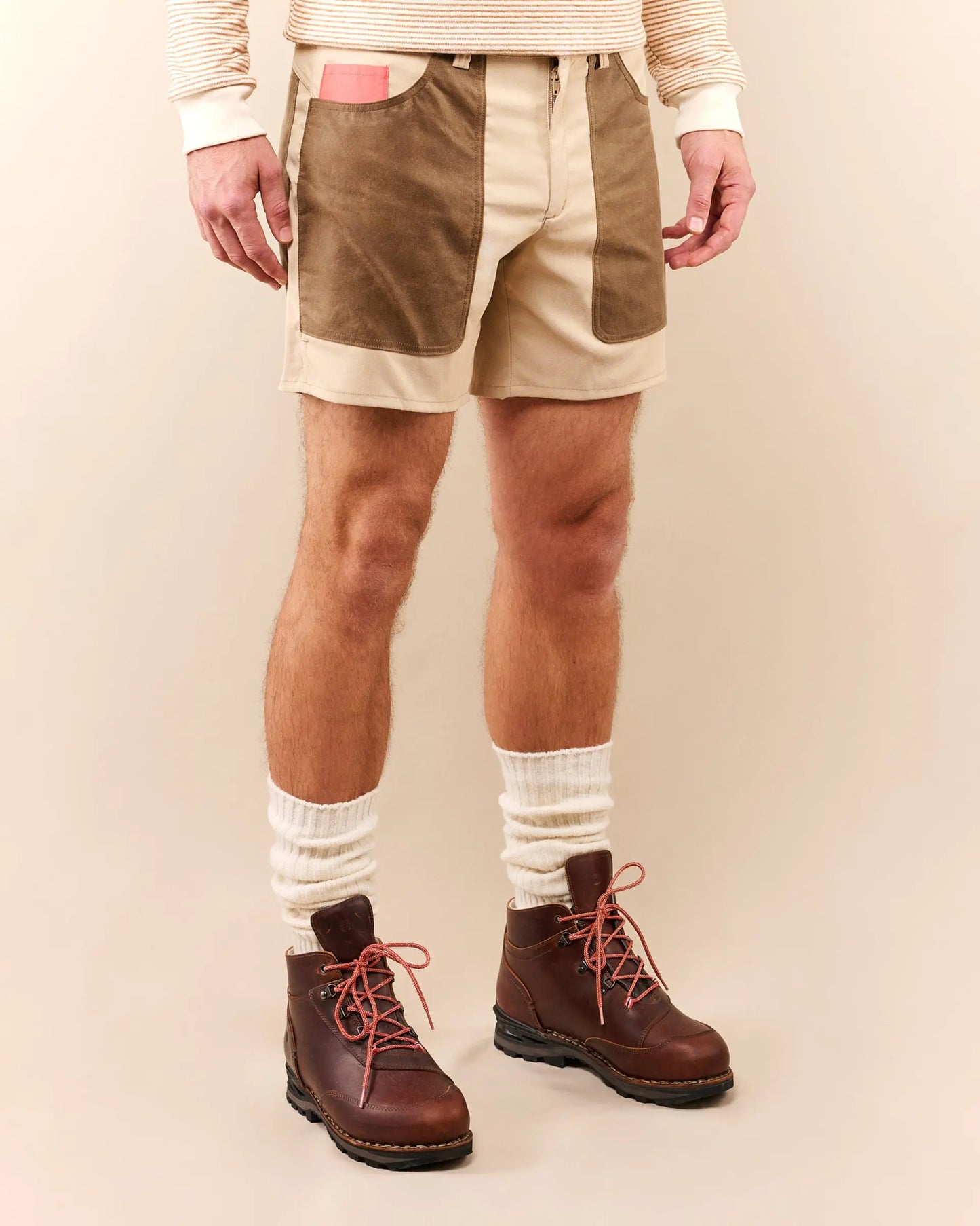 Field Shorts Tan 7 Inch Mens