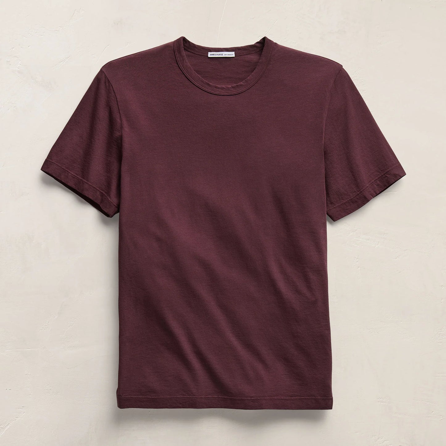 Short Sleeve Crewneck Dark Plum