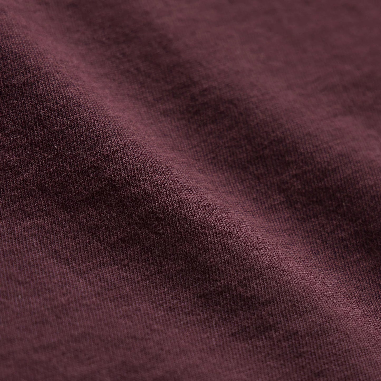 Short Sleeve Crewneck Dark Plum
