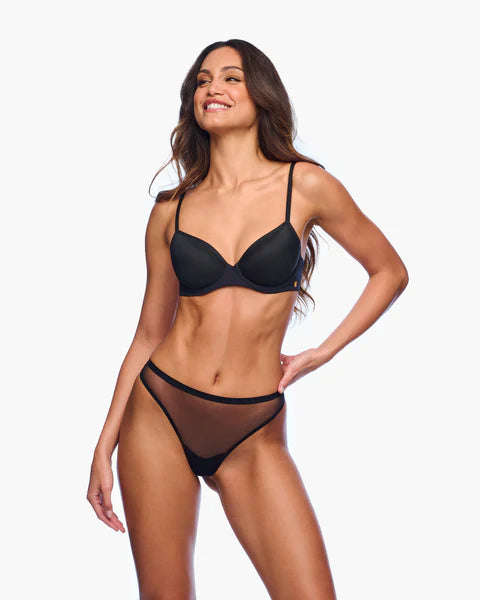 Lisciante Spacer T-Shirt Bra Black