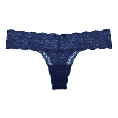 Never Say Never Cutie Low Rise Thong Navy