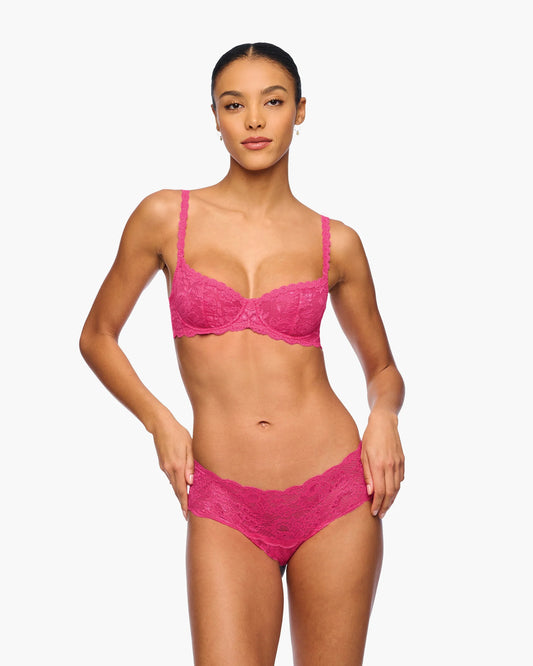 Never Say Never Balconette Bra Rosa Caldo