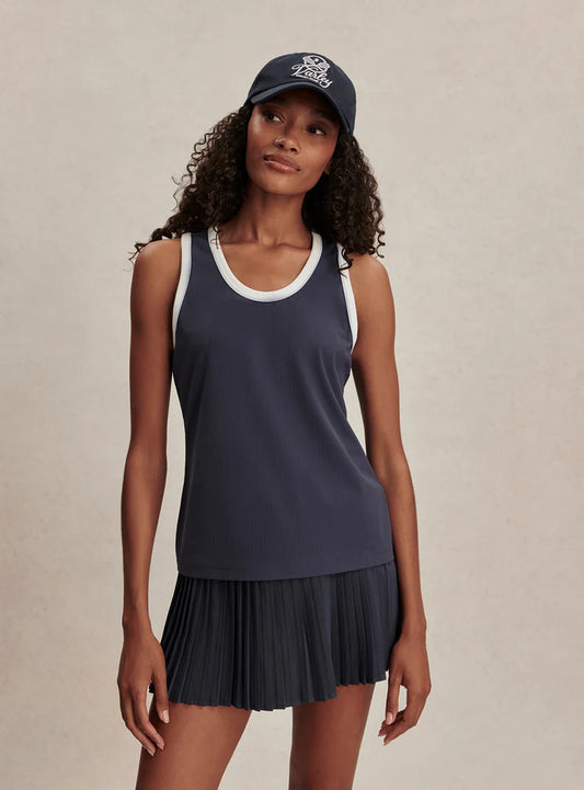 Tegan Performance Tank Navy