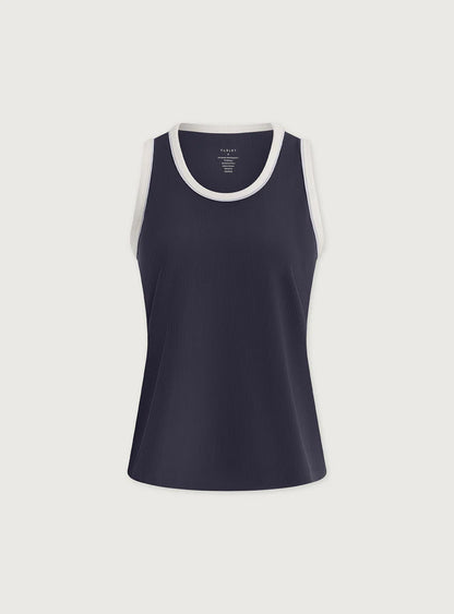 Tegan Performance Tank Navy