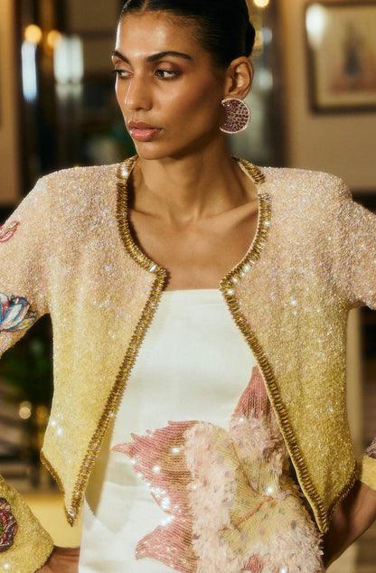Sunrise Lily Field Mini Jacket