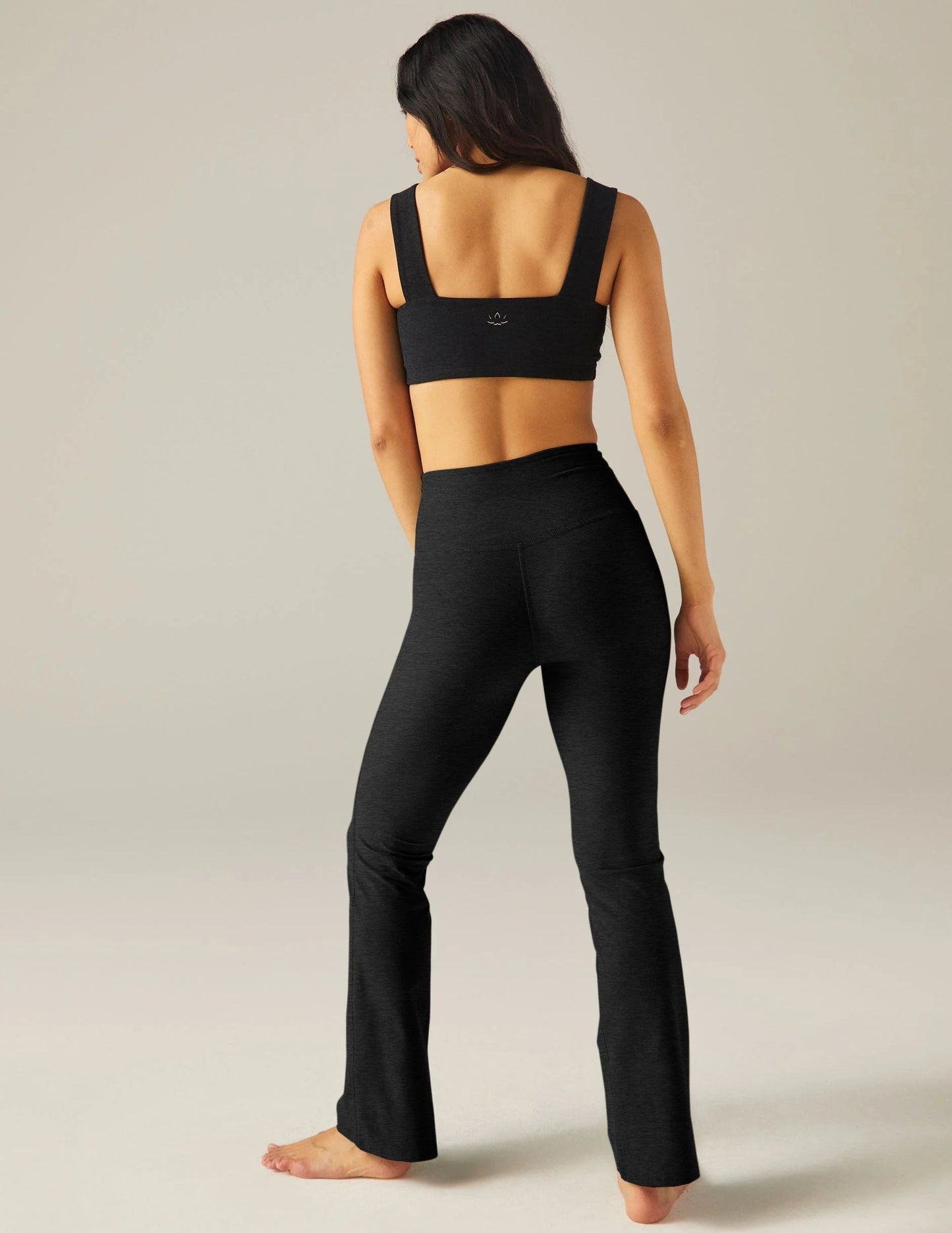 Spacedye Practice Bootcut Pant Black