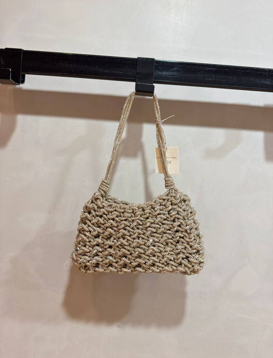 Vittoria Baguette Bag Gold