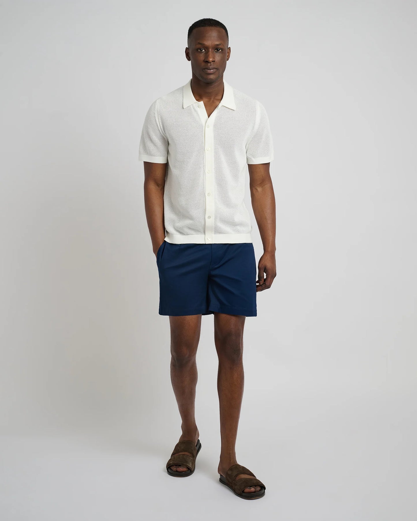 Charles Swim Trunk Navy