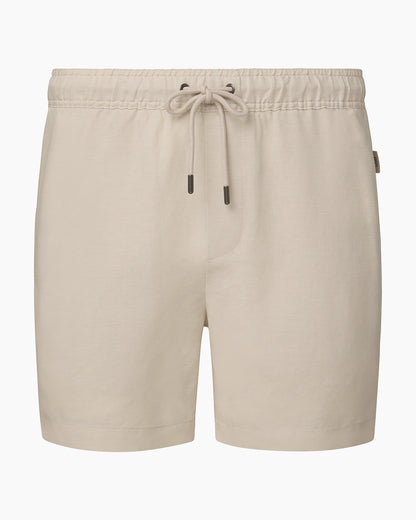 Air Linen Pull-on Short Stone