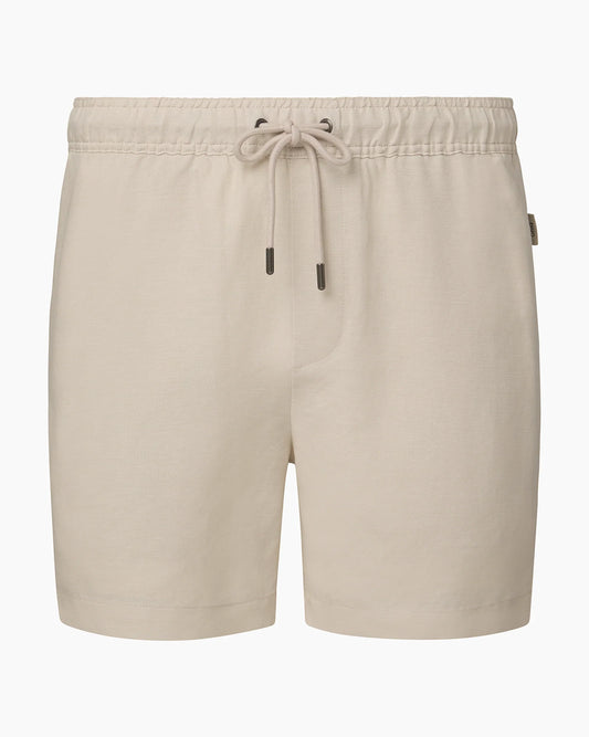 Air Linen Pull-on Short Stone